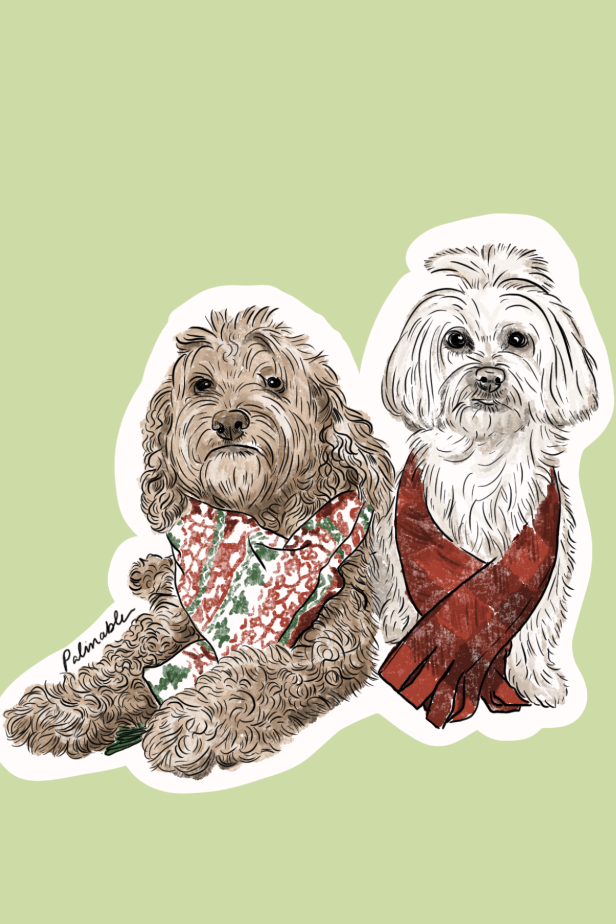pups sketch 1